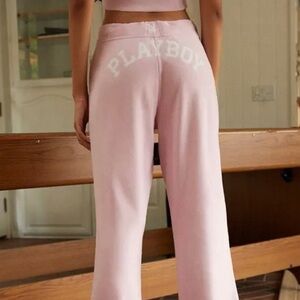 PLAYBOY BY PACSUN Lilac Girlfriend Flare Pants